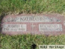 Rev Henry Immanuel Naumann