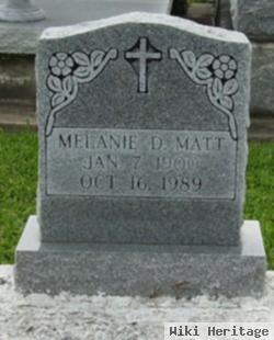 Melanie D. De Launay Matt