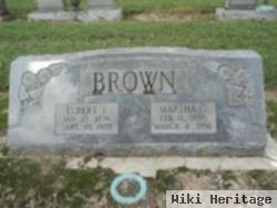 Elbert T Brown