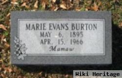 Marie Evans Burton