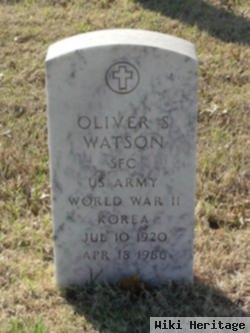 Sfc Oliver S. Watson