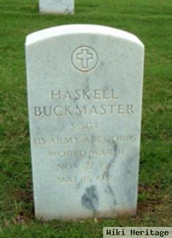 Ssgt Haskell "hack" Buckmaster