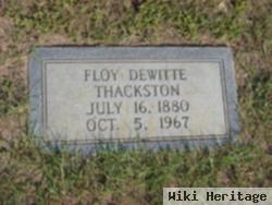 Floy Dewitte Thackston