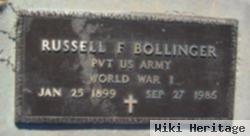 Russell F Bollinger