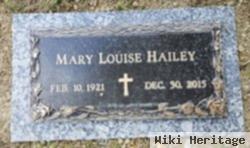 Mary Louise Waters Hailey