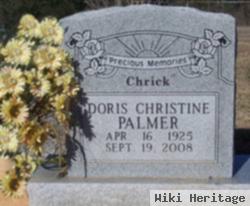 Doris Christine "chrick" Malley Palmer