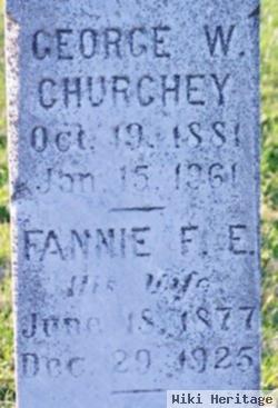 Fannie F. E. Lewis Churchey