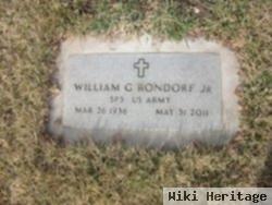 William Gerald "bill" Rondorf, Jr