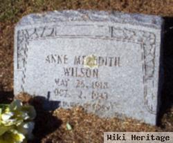 Anne Meredith Wilson