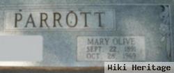 Mary Olive "ollie" Zachry Parrott