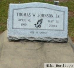 Thomas W Johnson, Sr