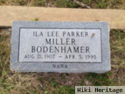 Ila Lee Parker Miller Bodenhamer