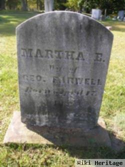 Martha E Farwell