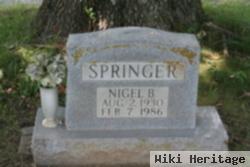 Nigel Bernice Holt Springer