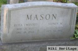 Sidney W Mason