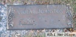 Viola Elizabeth "ole" Johnston