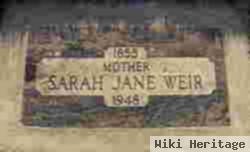 Sarah Jane Weir