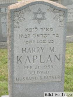 Harry M Kaplan
