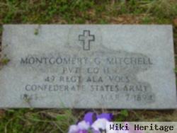 Pvt Montgomery G Mitchell