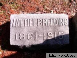 Mattie L Breeding