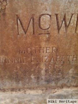 Winnie Elizabeth Mayo Mcwilliams