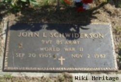 John Lee "jack" Schwiderson