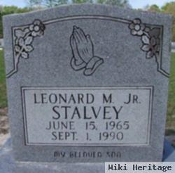 Leonard M Stalvey, Jr