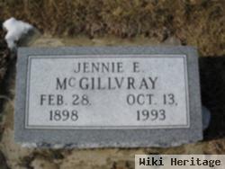 Jennie E Mcgillvray