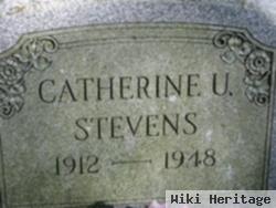 Catherine U Stevens