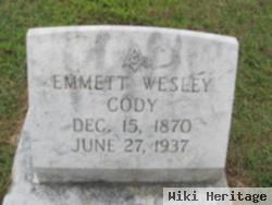 Emmett Wesley Cody