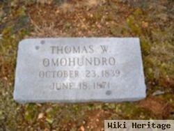 Thomas W Omohundro