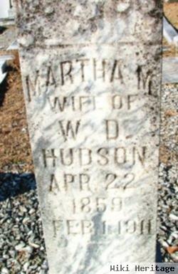 Martha M. Hudson