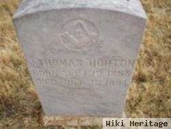 J Thomas Horton