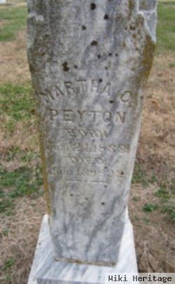 Martha Custis Woolsey Peyton