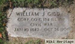 William J Gidday