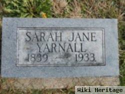 Sarah Jane "jennie" Moore Mcconnaughey