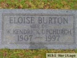 Wilda Eloise Burton Upchurch