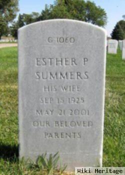 Esther P. Laflan Summers