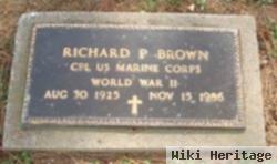 Richard P Brown