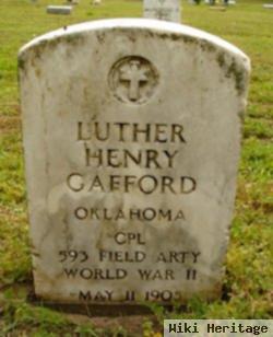 Luther Henry Gafford