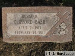 Clifford Harold "cliff" Bash