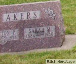 Sarah M Akers