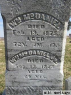 William Mcdaniel, Jr