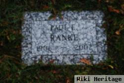 Paul E Ranke