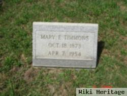 Mary E Alexander Timmons