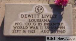 Dewitt Lively