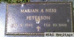 Marian A Ness Peterson