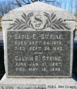 Sarah Etta "sadie" Strine