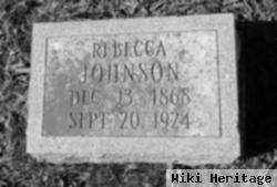 Rebecca Jane Huston Johnson