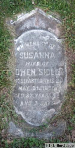 Susanna Wilson Sidle